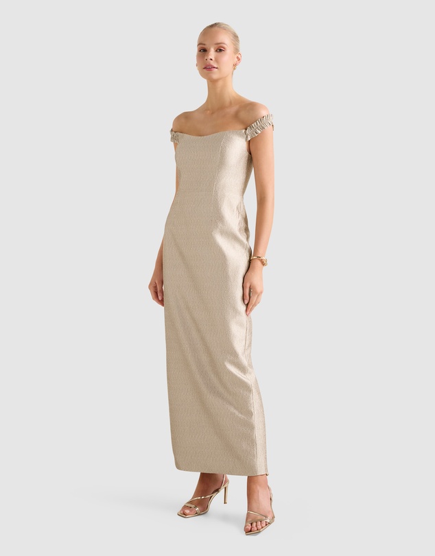 Forever New - Mindy Bardot Ruffle Midi