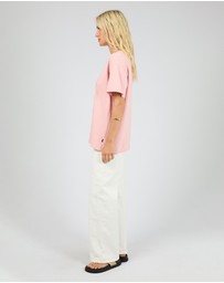 All About Eve - Wild Cherry Relaxed Tee