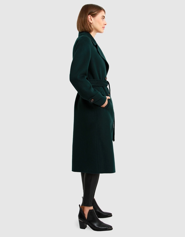Belle & Bloom - Front Runner Belted Coat