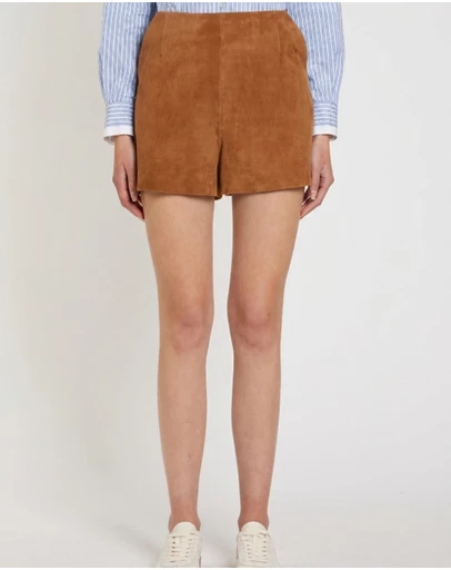 Marella - Sahara Suede Shorts