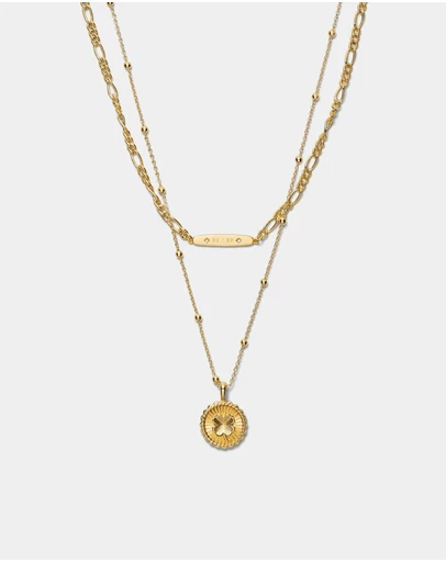 MIMCO - Lucky Coin Duo Necklace