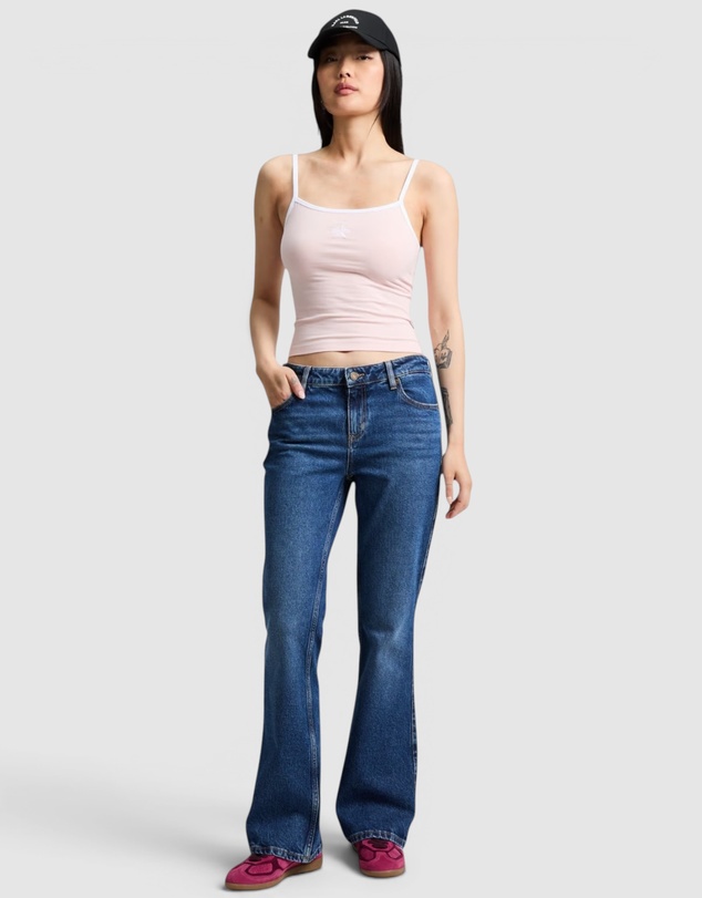 GUESS - GUESS JEANS Embroidered Star Tank Top