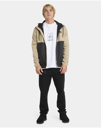 Quiksilver - Mens Burnz Zip Up Hoodie