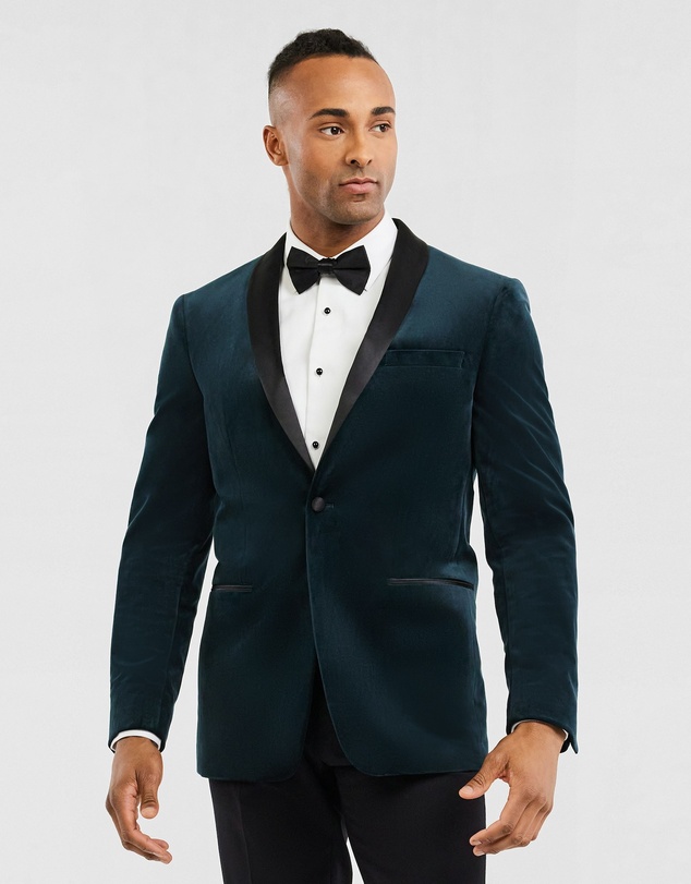 Tarocash - Maxiano Velvet Tuxedo Jacket
