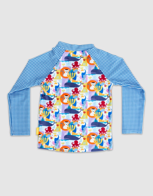 Tyoub - Tyoub Long Sleeve Rash Guard Animal Spirit