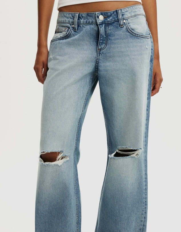 Cotton On - Low Rise Straight Jeans