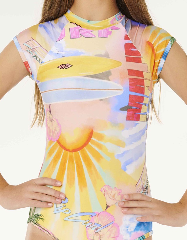 Rip Curl - Malibu Short Sleeve Surfsuit - Kids