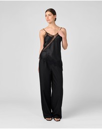 MVN - Asymmetrical Lace Top