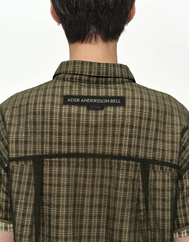 Andersson Bell - Check Sheer Layered Shirt