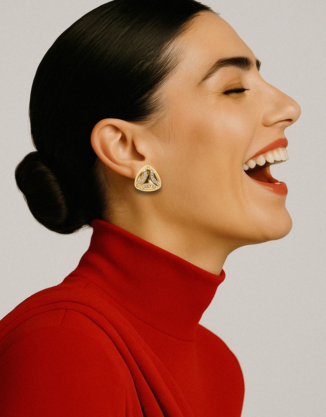 Jackie Mack - Trois Statement Earrings