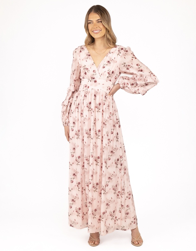 Petal & Pup - Vayla Maxi Dress - Pink Rose