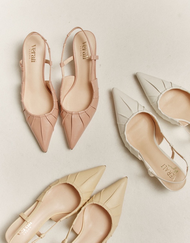 Verali - Lucius Slingback Kitten Heels