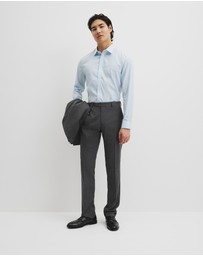 Country Road - Slim Fit Pinstripe Travel Shirt