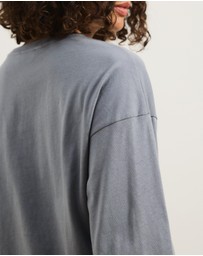 Atmos&Here - Long Sleeve Oversized T-Shirt