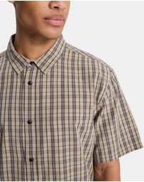 Quiksilver - Mens Stonetown Short Sleeve Shirt