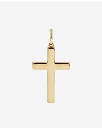 Michael Hill - Large Cross Pendant in 10kt Yellow Gold
