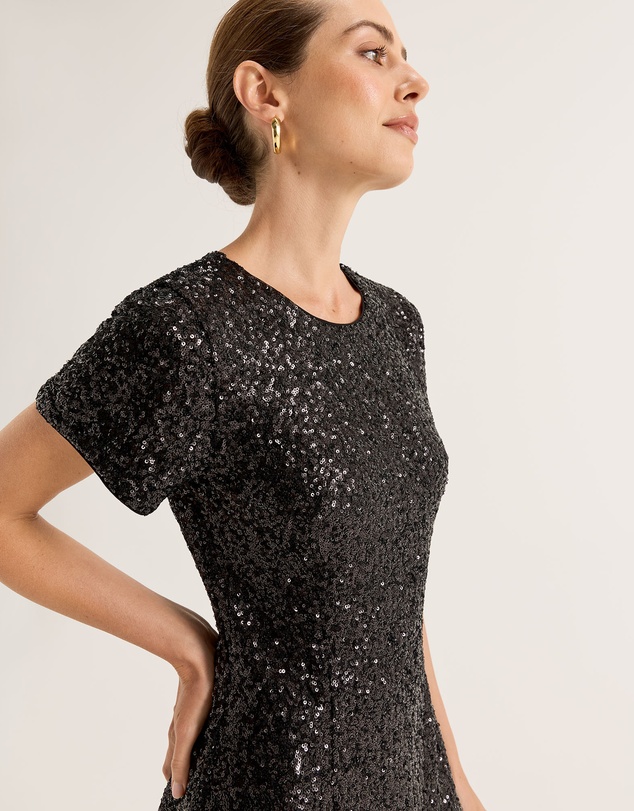 Review - Sequin Mini Dress
