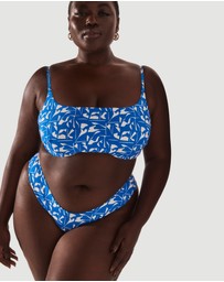 Form and Fold - The 90s Crop Underwire D-G Top