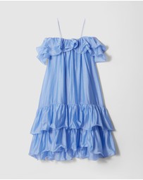 & Other Stories - Off-Shoulder Ruffle Maxi Dress