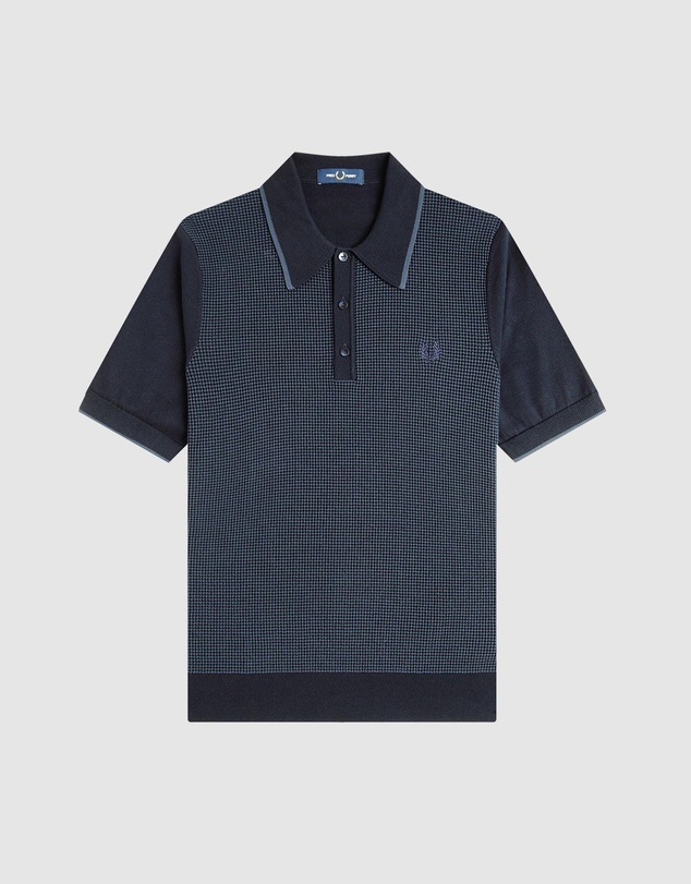Fred Perry - Tonic Waffle Knitted Shirt