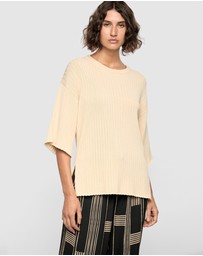 Staple the Label - Harper Ribbed Knit Top