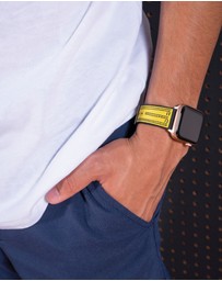 GUESS - Guess Apple Band - Yellow Nylon Flex 42/44/45