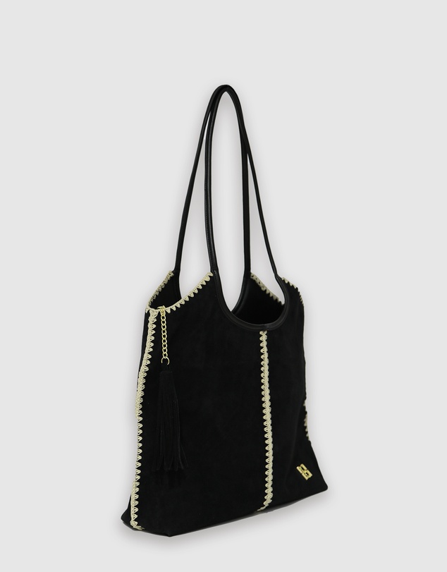 Belle & Bloom - Back To Friends Suede Shopper
