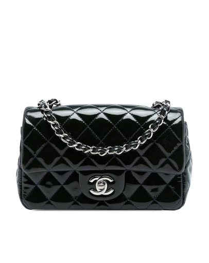 Pre-Loved by Azura Reborn - Pre-Loved Mini Rectangular Classic Patent Single Flap