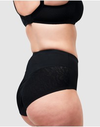 Naturana - High Waist Shapewear Brief With Lace