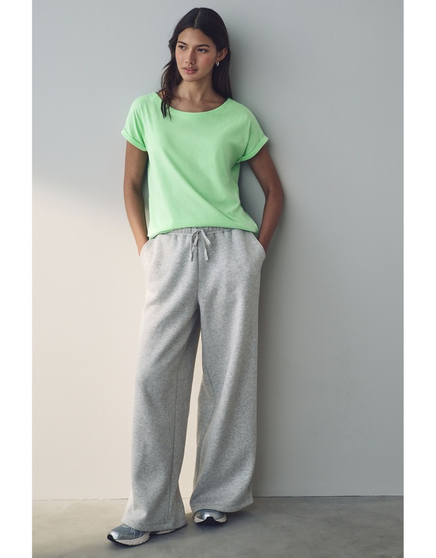 NEXT - Round Neck Cap Sleeve 100% Cotton T-Shirt