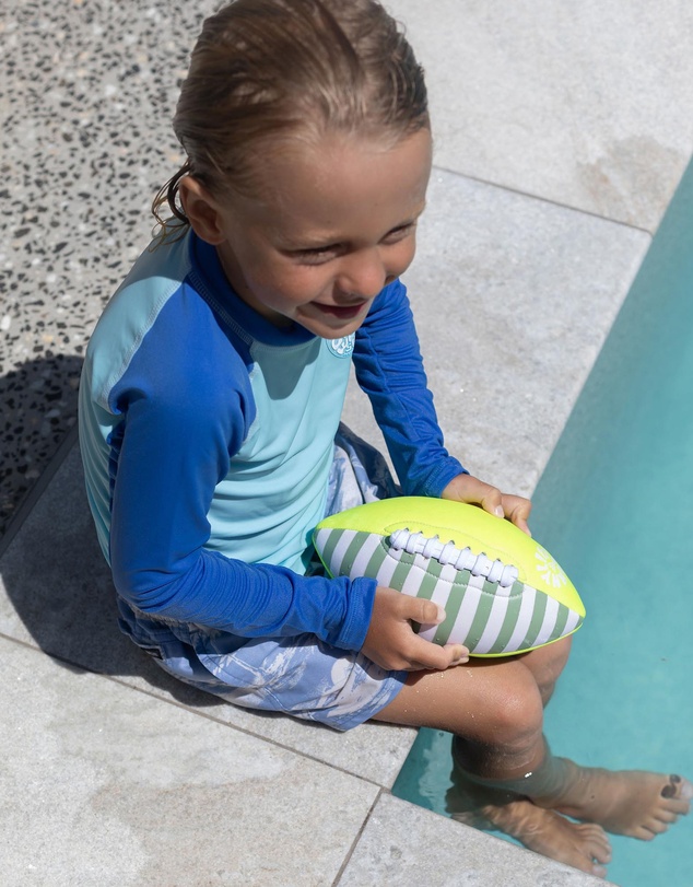 Sunnylife - Neoprene Football Tides Out Citrus - Kids