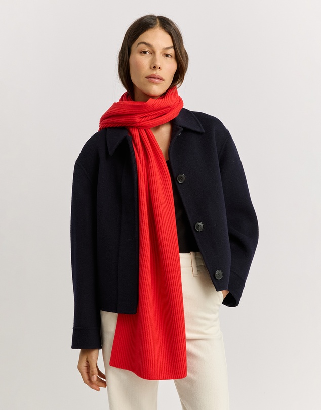 Toorallie - Fine Rib Scarf