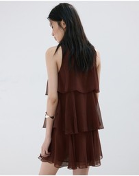 M.N.G - Short Ruffled Dress