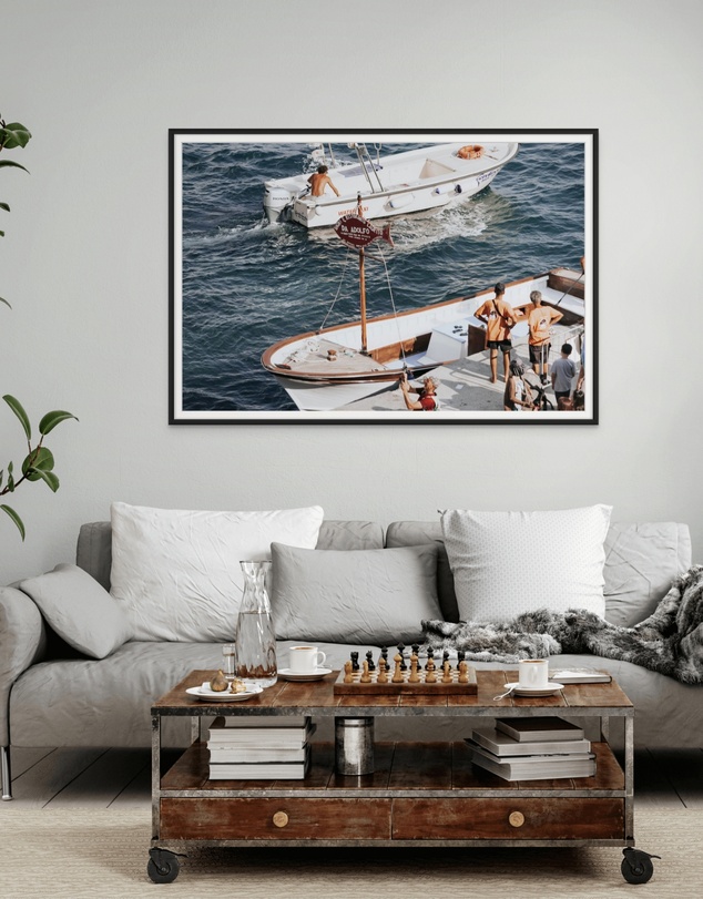 Amichi Co - Water Taxi Fine Art Print