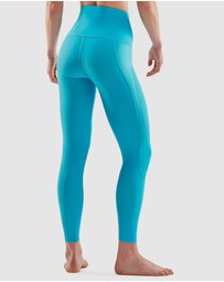 SKINS - SKINS Compression Series-3 Women's Skyscraper Cyan Running Activewear