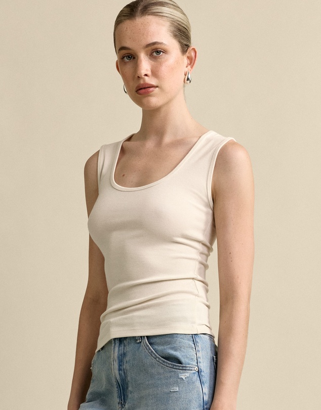 MVN - Soft Scoop Neck Top