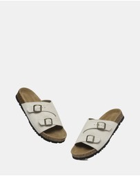 EVERAU - EverAU Ugg Alexis Cow Suede Upper Sandals