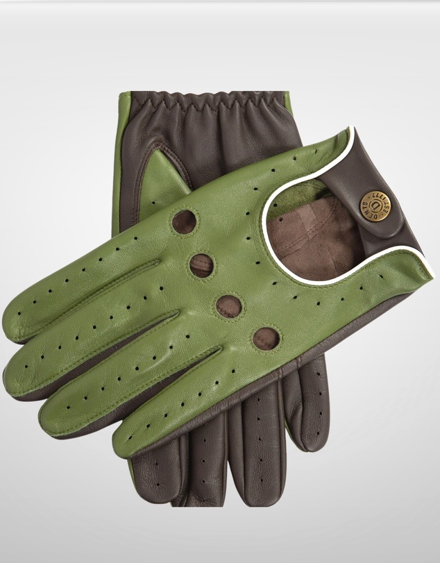 DENTS - Touchscreen Three Colour Leather Driving Gloves