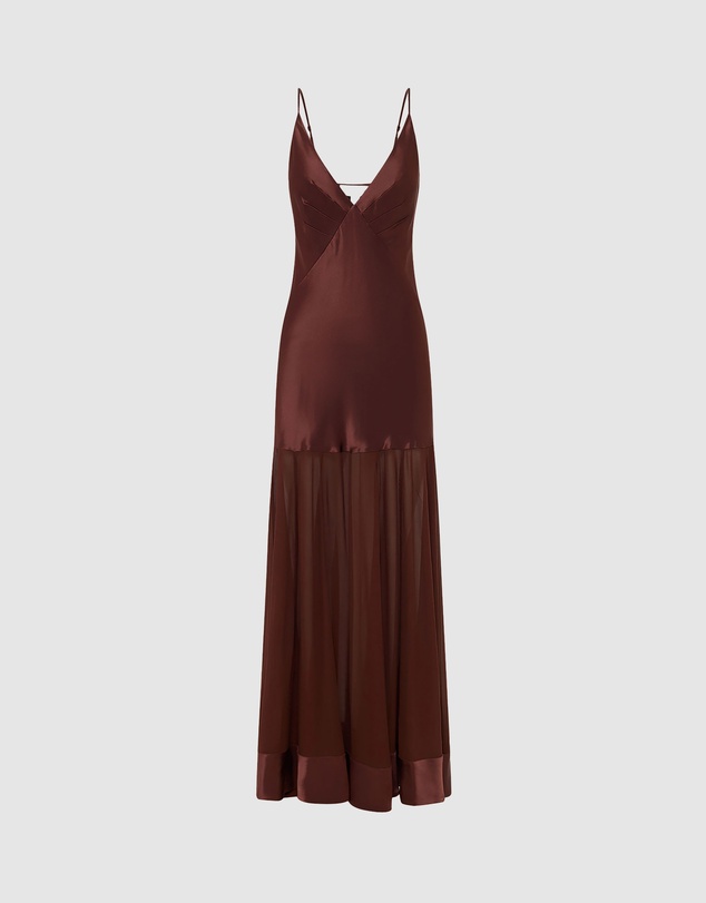 Shona Joy - Moraya Plunged Maxi Dress