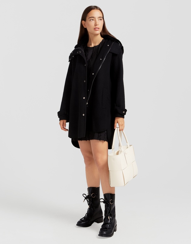 Belle & Bloom - Heavy Hearted Detachable Hooded Coat