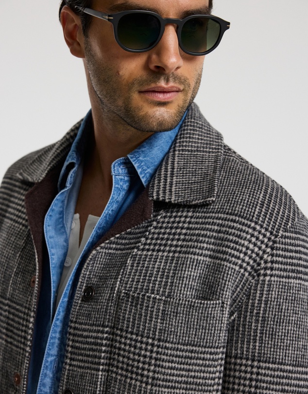 Calibre - Double Faced Wool Shirt Jacket Black