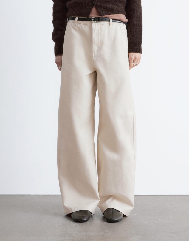 & Other Stories - Relaxed Wide-Leg Cotton Trousers