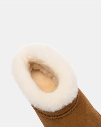 EVERAU - Australian Shepherd Ugg Mini Liora Cow Suede Upper UGG Boots