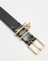 Calvin Klein - 2.5cm Monogram Charm Keeper Belt