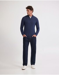 Oxford - Marlon Zip Neck Cable