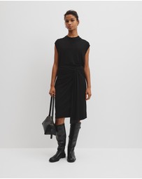 Country Road - Twist Crepe Skirt