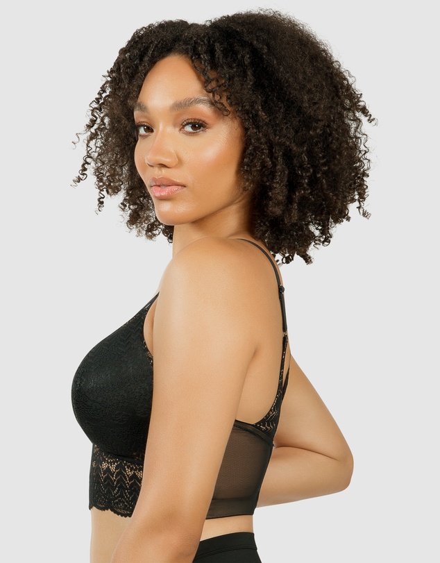 Parfait - Mia Wireless Longline Lace Bralette