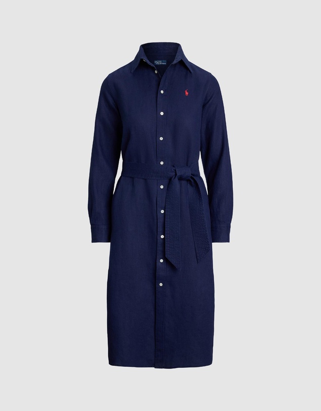 Polo Ralph Lauren - Belted Linen Shirtdress