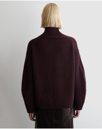 COS - Chunky Cashmere Crew-Neck Jumper