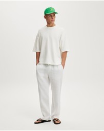 Cotton On - Baggy Linen Pant